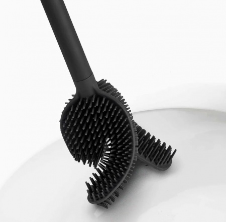 Brosse de WC Flex steel 360 noire- Joseph Joseph