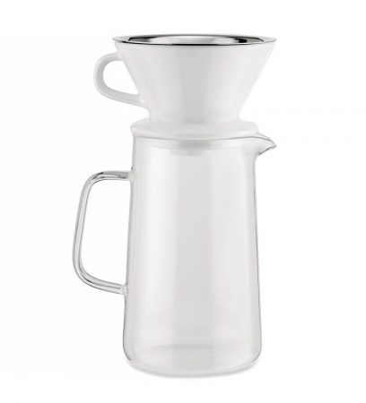 Cafetière Slow Coffee - Inox - Alessi