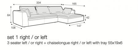 Canapé Milou Set 1 - SITS