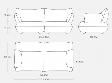 Canapé Sumo M - FATBOY