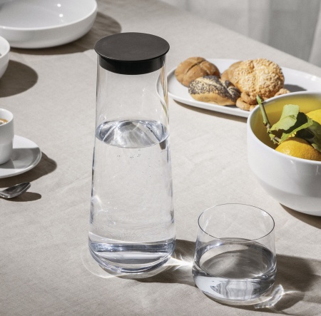 Carafe Eugenia - 1,1L avec bouchon - Alessi