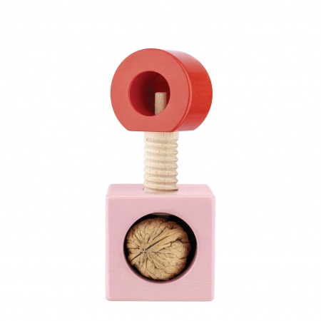 Casse noix - Ettorre Sottssas rose et rouge - Alessi