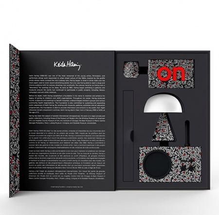 Coffret Keith Haring - Love Black - Lexon X