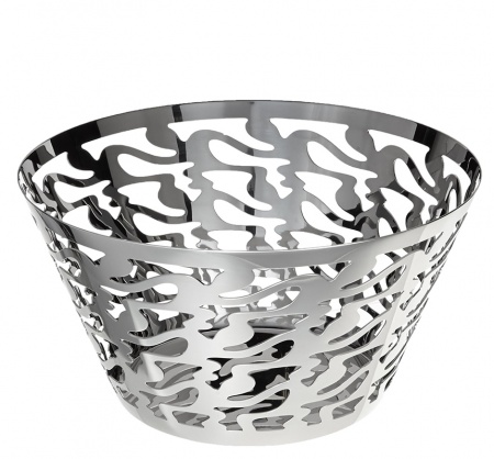 Corbeille - Ethno Inox diam.:23cm - Alessi