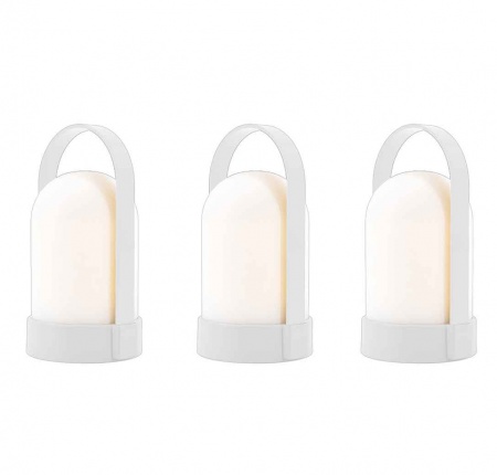 Lampes / baladeuses set de 3 Picolos Blanches URI- Remember