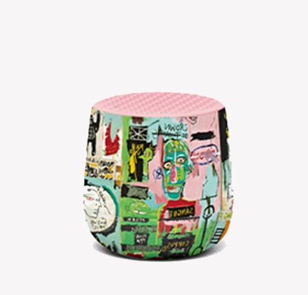 Mini enceinte Bluetooth - Mino - J.M. Basquiat AIn Italian - Lexon X