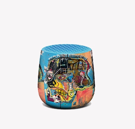 Mini enceinte Bluetooth - Mino - J.M. Basquiat Skull - Lexon X