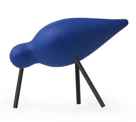 Oiseau SHOREBIRD bleu Normann Copenhagen