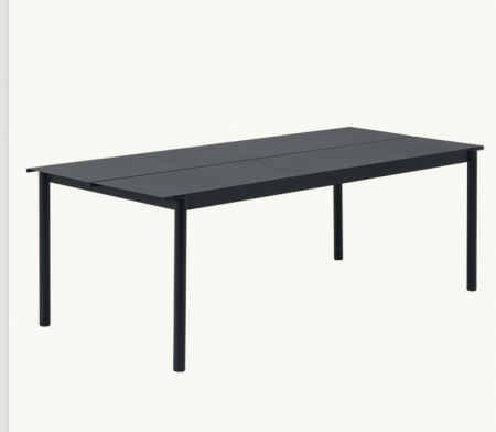 Table extérieur Linear 220*90cm - Muuto 