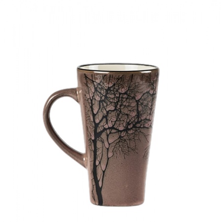 Tasse à thé arbre Blanc rose - Villa collection